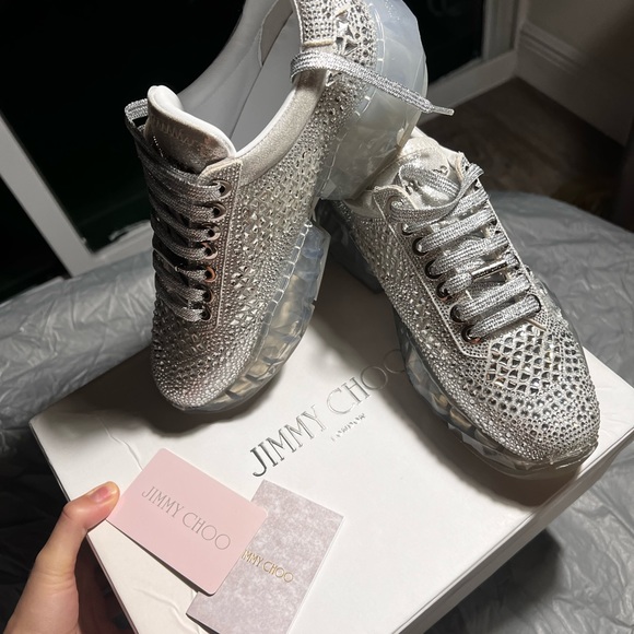 Absolutely brand new sneakers by Jimmy Choo. Bought wrong size. - Picture 5 of 7